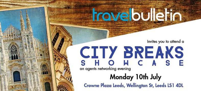 City Breaks Showcase - Monday 10th July