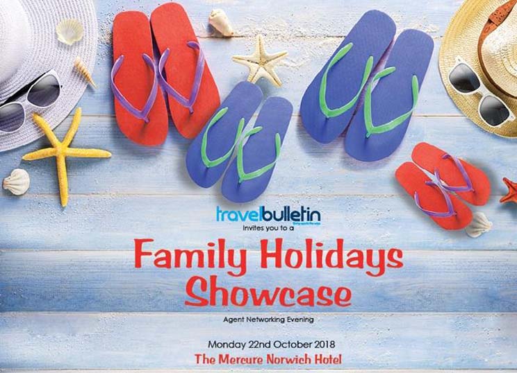 Family Holidays Showcase - Monday, 22nd October Norwich