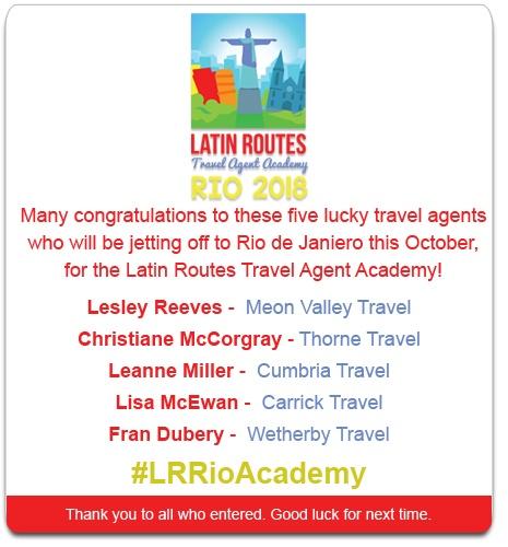 Latin Routes Competition Winner
