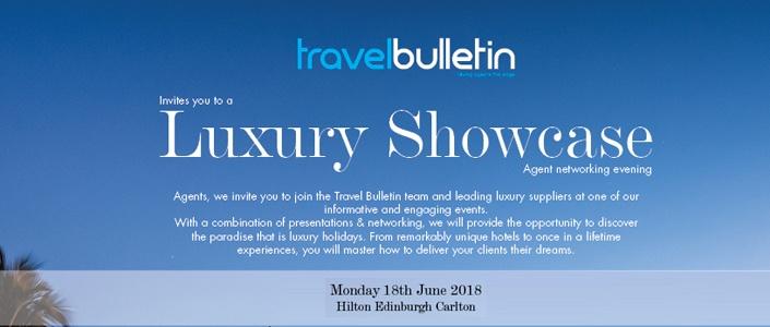 Luxury Showcase - Monday, 18th June Edinburgh