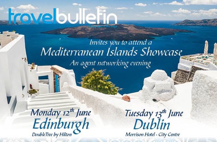 Mediterranean Islands Showcase - Tuesday 13th June Dublin