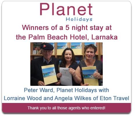 Planet Holidays Competition Winner