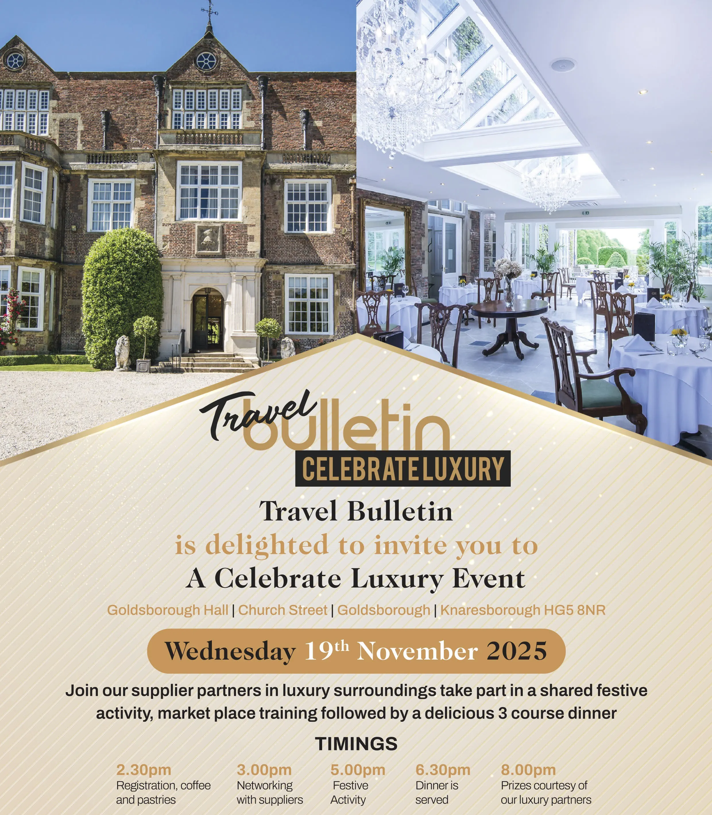 Celebrate Luxury Event Yorkshire
