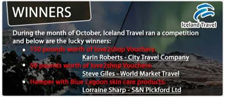 Iceland Competition Winners