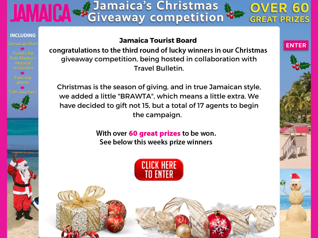 Jamaica Christmas Giveaway