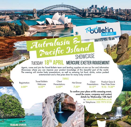 Australasia and Pacific Showcase