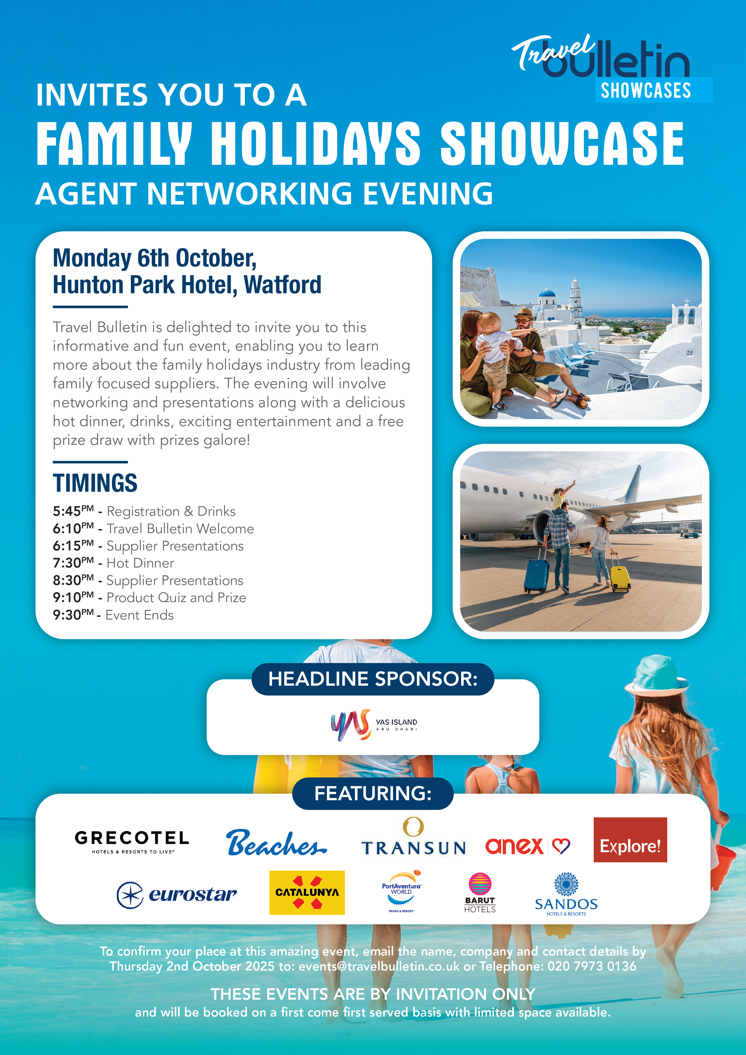 Family Holidays Showcase in Watford