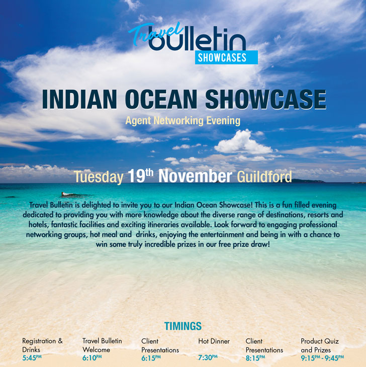 Indian Ocean Showcase in Guildford