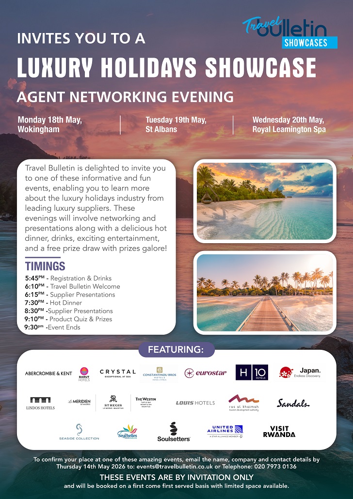 Luxury Holidays Showcase, Royal Leamington Spa