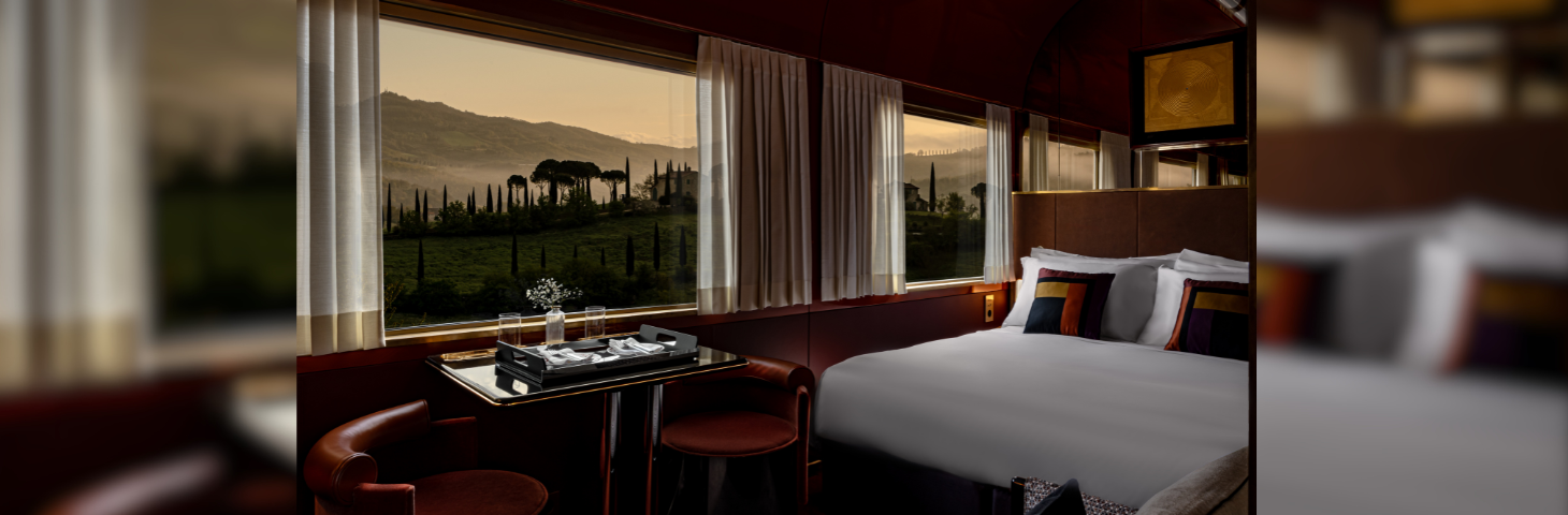 Inside La Dolce Vita Orient Express.