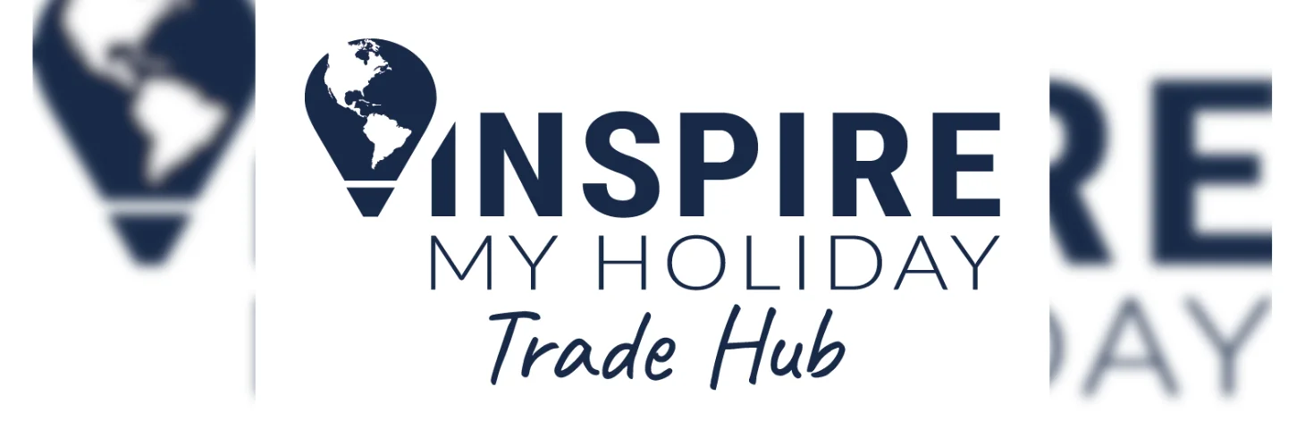 The logo for Inspire My Holiday's new Trade Hub