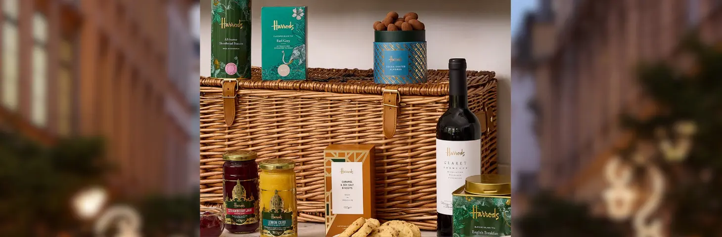 Image of the Harrods hamper 