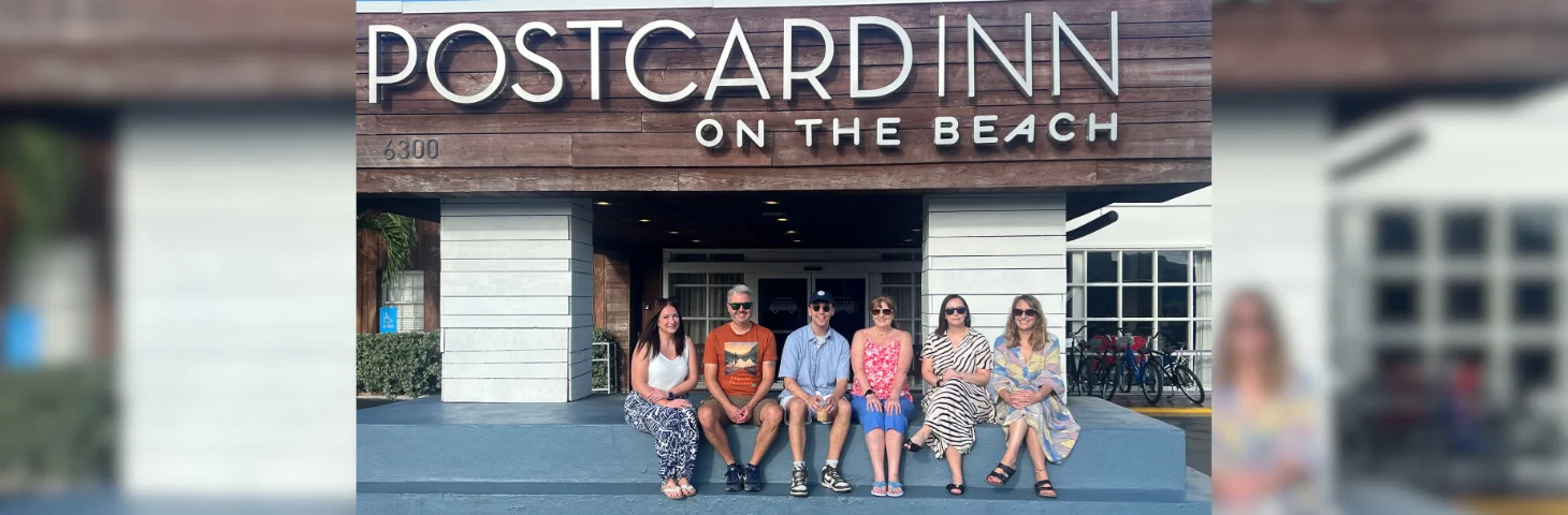 Agents on a fam trip to St. Pete, Florida.