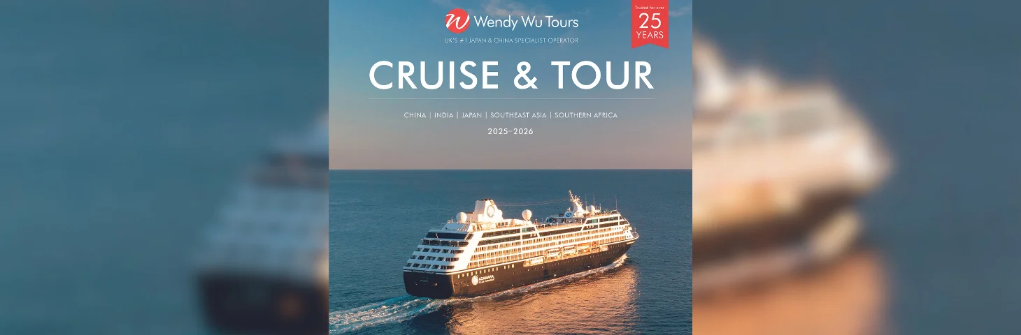 Wendy Wu Tours' Cruise & Tour brochure.