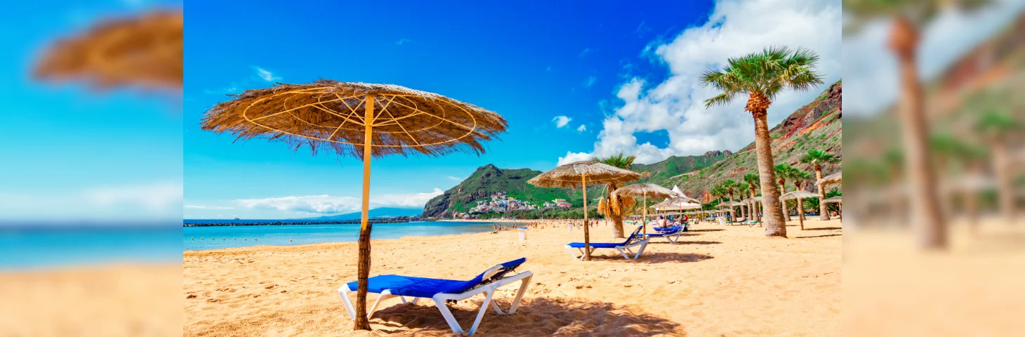 Scenic image of Las Teresitas beach and San Andres village