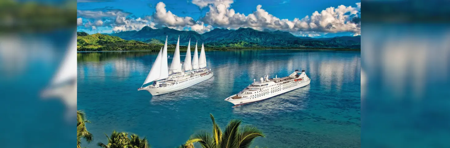 Image of two Windstar ships