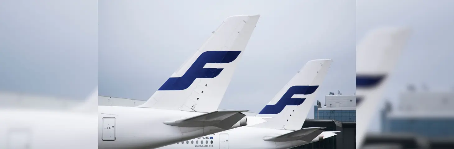 Image of some of the Finnair fleet 