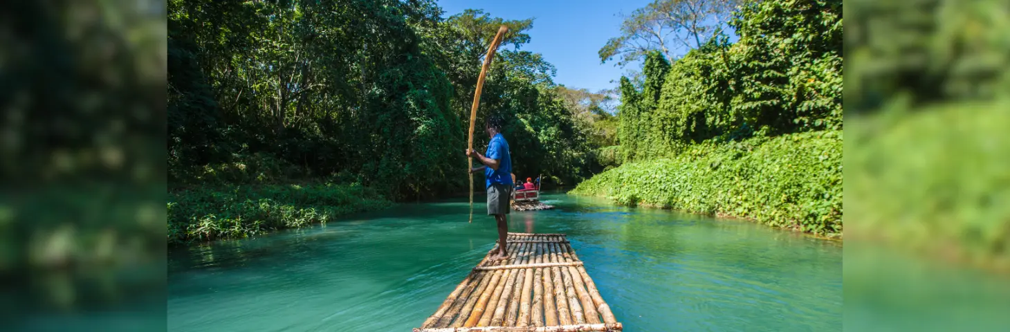 Image of a river cruise in the Caribbean