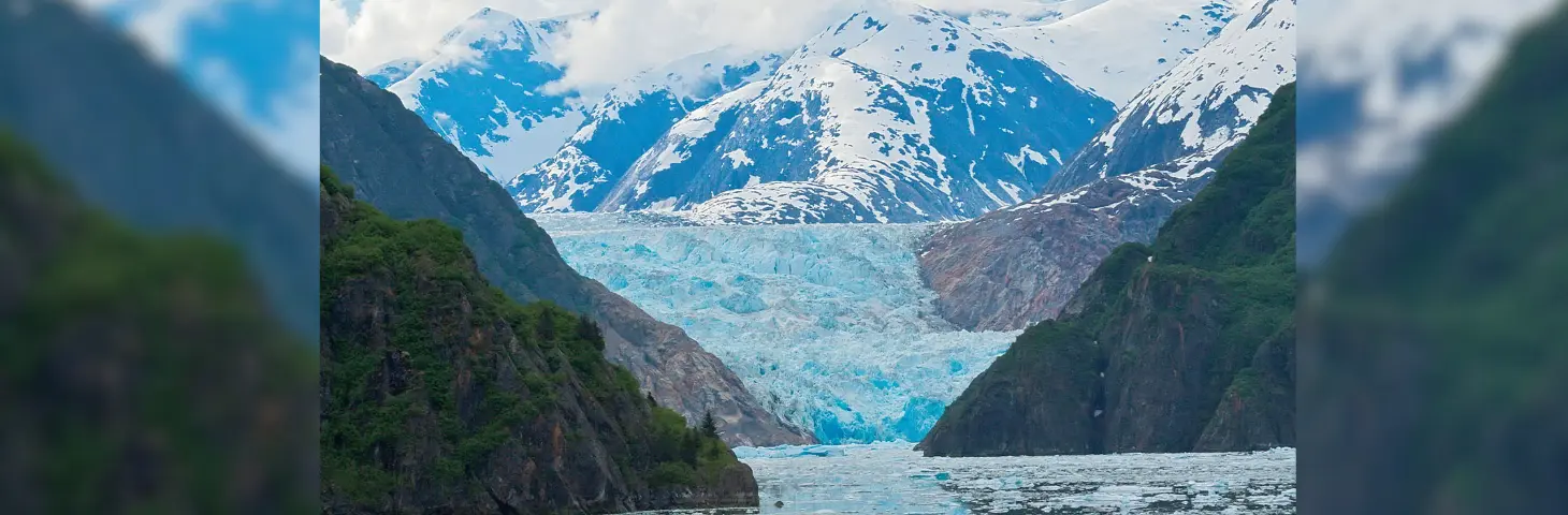 Image of the Inside Passage glacier