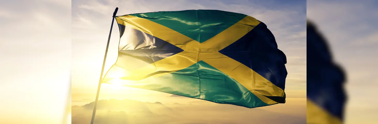 Image of the Jamaican flag