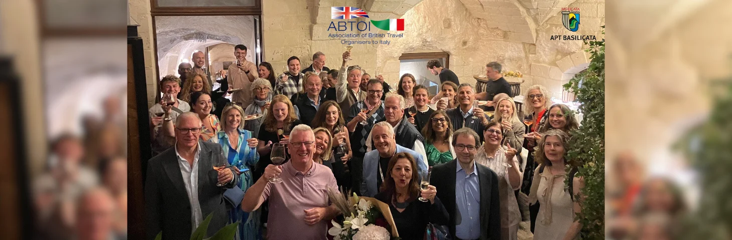 Representatives from ABTOI in Basilicata, Italy.