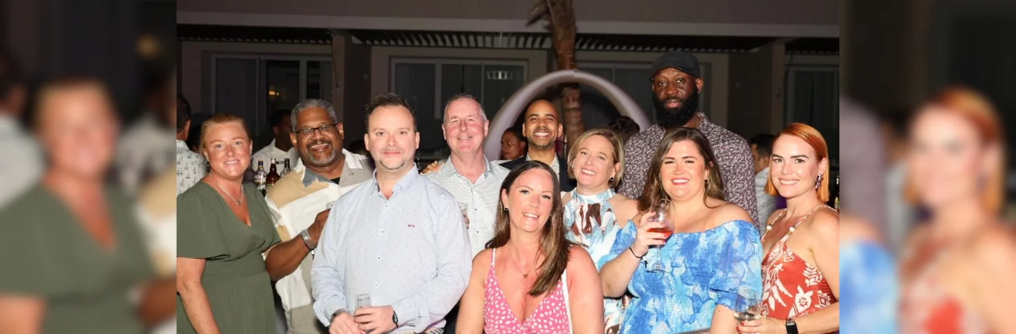  From left to right: Melanie Booth from TUI, Torrance Lewis from the Jamaica Tourist Board, David Coulter from Blue Bay Travel (Top Booker), Gordon Fraser (guest), ​ Zoe Knight from Virgin Holidays, Sean-Pierre Webster from the Jamaica Tourist Board, Joanne Gill (guest), Nicola Dibble (guest) , Rawl Simon (guest) and Krystal Simon from TUI. 