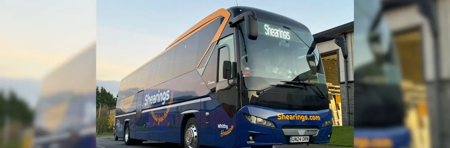 Image of a Shearings coach