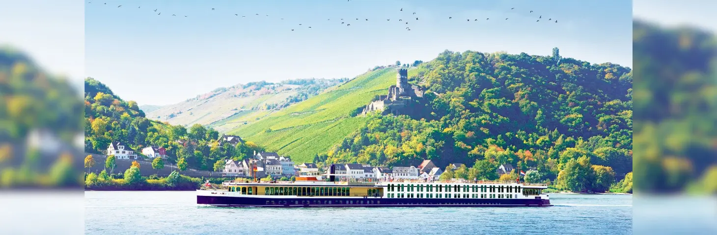 Trafalgar ship on the Rhine