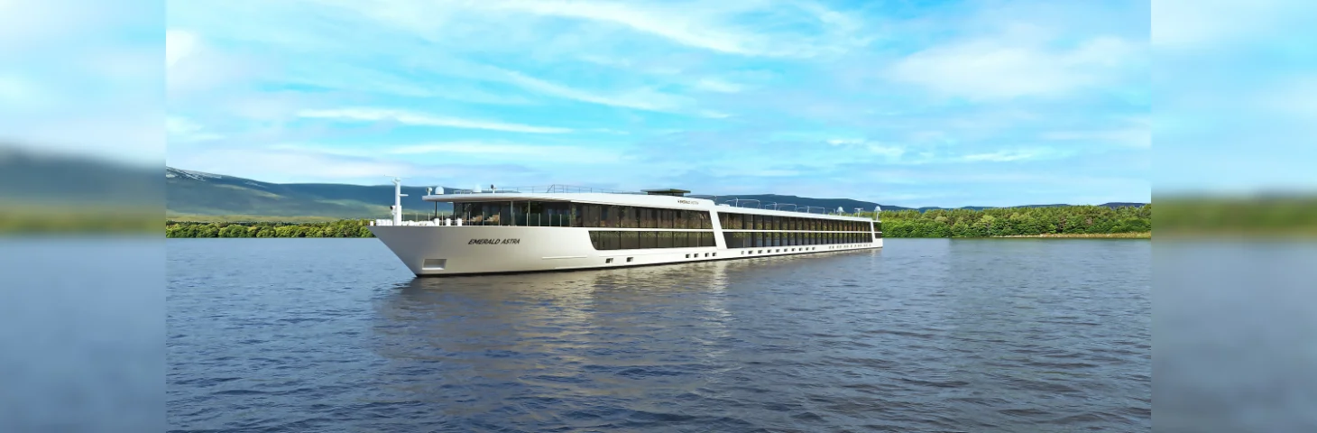 Emerald Astra, a river cruise ship operated by Emerald Cruises. 