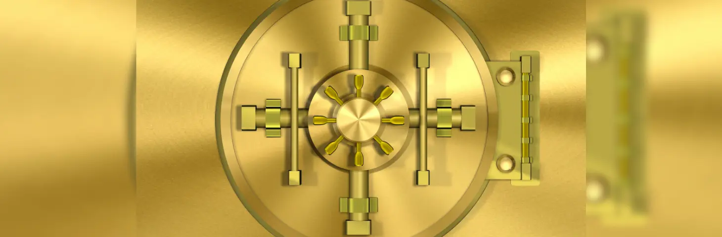 Gold plated vault