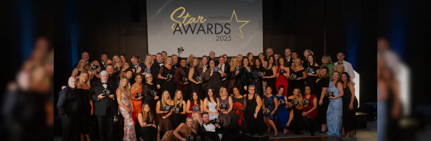 Winners of the 2025 Star Awards on stage at the Hilton London Bankside.