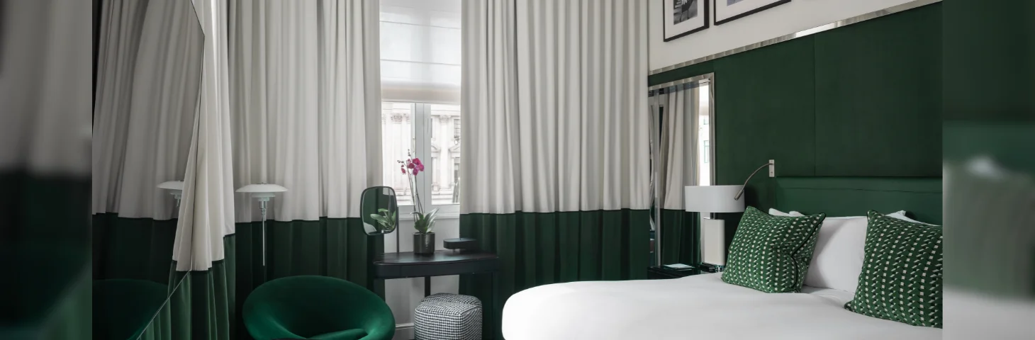 The Prestige suite at Sofitel London St. James.