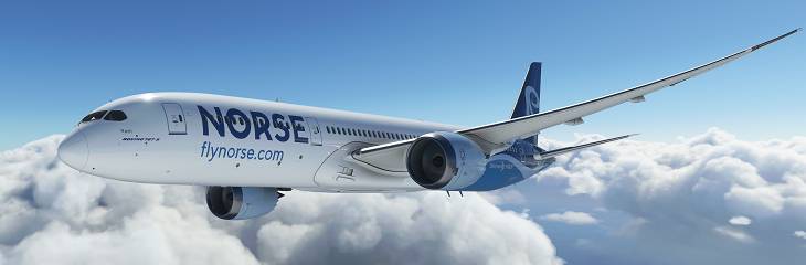 Image of the Norse 787 Dreamliner 
