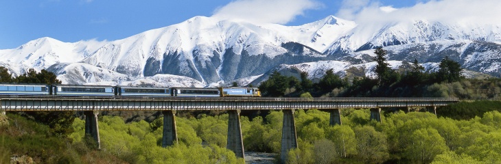 TranzAlpine Train New Zealand