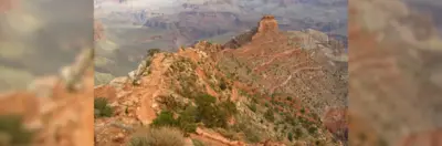 Image of the South Kaibab Trail in the Grand Canyon