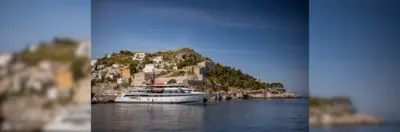 Variety Cruises' flagship vessel, The Voyager.