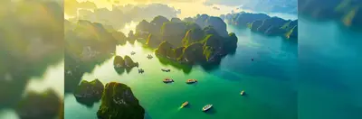 Image of Halong Bay in Vietnam