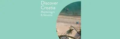 Image of the Prestige brochure cover saying 'Discover Croatia, Montenegro and Slovenia