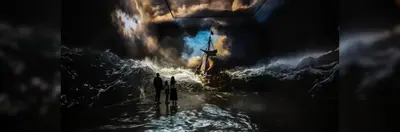 Image of the immersive Rembrandt experience