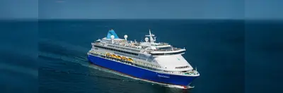 Image of Celestyal Discovery sailing in the ocean