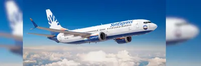 SunExpress aircraft in the sky