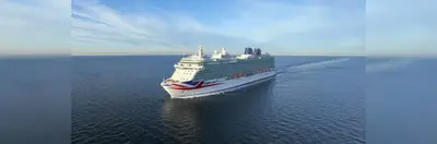 Britannia sailing in the sea 