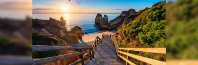 Camillo Beach in Algarve, Portugal