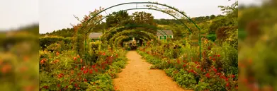 Monet's Gardens in Giverny. 