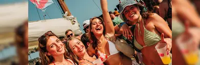 A boat party as part of Attraction World's Tenerife Party Hard Package.