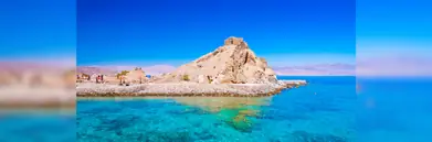 The Red Sea during the day