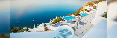A view of santorini