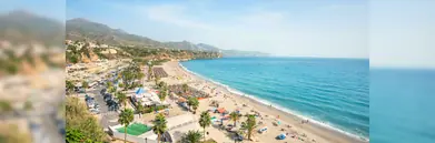 Malaga coast