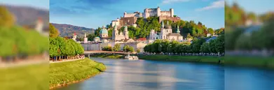 Salzburg lake, Austria