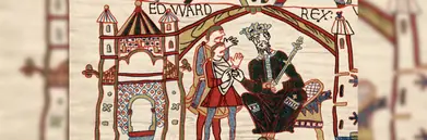 Edward the Confessor on the Bayeux Tapestry